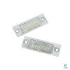 Set 2 Lampi LED Iluminare Numar Volkswagen Passat Jetta Touran Caddy Skoda Superb Transporter