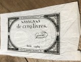 STR01 Franta Asignata Assignata 1793 5 Livres
