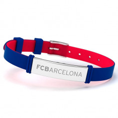 Bratara fashion FC Barcelona, albastra, adult foto