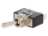 Comutator basculant 2 poziții ON-ON 10A 250VAC &Oslash;12,7mm