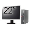 Pachet Calculator Second Hand LENOVO ThinkCentre M910s SFF, Intel Core i5-6500 3.20GHz, 8GB DDR4, 256GB SSD + Monitor 22 Inch NewTechnology Media