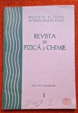 Revista de fizica si chimie nr 1 , cu supliment - ianuarie 1987
