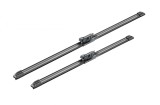 Stergator parbriz Bosch Aerotwin 3 397 014 774, plat, cauciuc/grafit, universal, auto, negru
