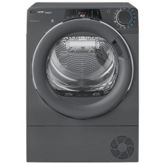 Uscator de rufe Candy ROE H9A2TCERX-S, Pompa de caldura, Wi-Fi, 9 kg, 14 programe, Clasa E, antracit