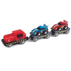 Jucarie - Transportor de ma?ini de curse foto