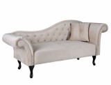 Sofa Chesterfield bej FHA072, Paturi si seturi dormitor