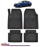 Covorase Auto TeamCar&reg; Tip Tavita Compatibile Tesla 3 2017&ndash;2024, Cauciuc