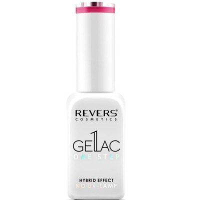 Lac de unghii Gellac 1 Step, Hybrid Effect, Non UV, Revers, 05 Roz, 10 ml foto