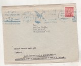 bnk fil - Cehoslovacia - plic stampile ocazionale 1937 - aerofilatelie