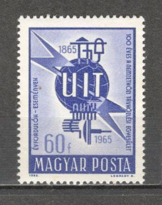 Ungaria.1965 100 ani UIT SU.252