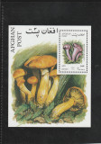 Afganistan 2001--Flora,Ciuperci,colita dantelata,nestampilata.Mi.Bl.120, Nestampilat