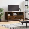 VidaXL Dulap TV stejar maro 102x36x50 cm, lemn prelucrat