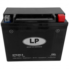 Baterie Moto LP Batteries Gel 18Ah 250A 12V MG LTX20-3