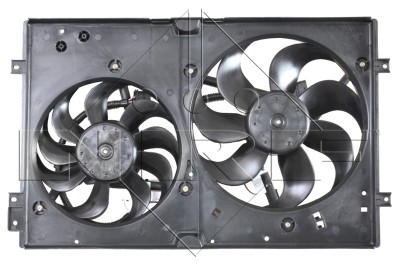 NRF 47059 Ventilator, radiator foto
