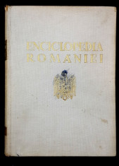 ENCICLOPEDIA ROMANIEI, D. GUSTI, VOLUMELE I - IV, BUCURESTI , 1938-1943 foto