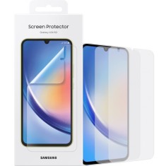 Folie de protectie Samsung pentru Galaxy A34 (A346) Transparenta Blister EF-UA346CTEGWW