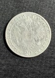 Moneda 20 kreuzer 1831 Austria semn monetărie A