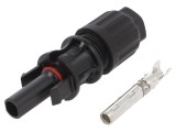 Conector solar mamă IP67 35A pe cablu 4-6mm2 - CABUR