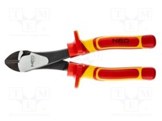 Cleşti laterali izolaţi pentru tăiere 180mm NEO TOOLS