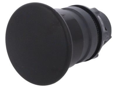Comutator apăsare 22mm negru foto