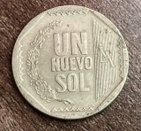 C50 - Moneda foarte veche - Peru - 1 nuevo sol - 2009