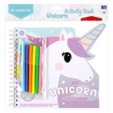 Cumpara ieftin Carte de colorat cu accesorii, Starpak, Unicorn