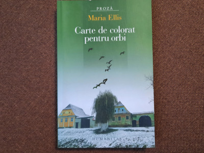 Maria Ellis - Carte de colorat pentru orbi foto