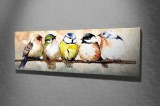 Tablou canvas PC126 Multicolor 30x80x3 cm