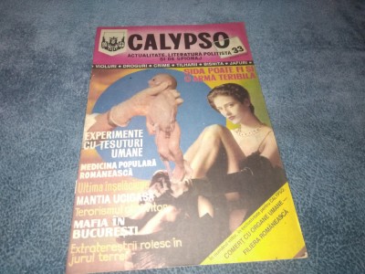 REVISTA CALYPSO NR 33 foto