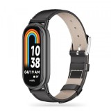 Cumpara ieftin Curea Tech-Protect Leatherfit pentru Xiaomi Smart Band 8 / 9, Neagra