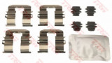 Set accesorii, placute frana HYUNDAI ix35 (LM, EL, ELH) (2009 - 2016) TRW PFK651