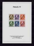 ✅(V 3) Germania &#039;87,carton filatelic Expo.Fila. Koln ,dupa marci Berlin 1951,MNH