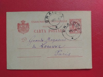 1902 - CARTE POSTALA CIRCULATA LA CRAIOVA foto