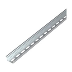 Sina DIN 35x7.5mm, perforata, lungime 1m - Plastim PDR2001