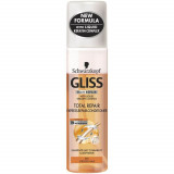 Balsam Spray GLISS Total Repair 19, 200 ml, Par Degradat, Balsam pentru Femei, Balsam Reparator pentru Par, Balsam pentru Par Degradat, Balsam Reparat