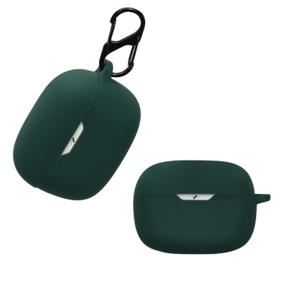 Husa Casti Kwmobile pentru JBL Wave Beam, Verde inchis, Silicon, KWM000024YQ002C foto