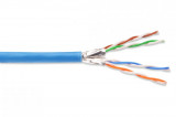 Rola cablu de retea RJ45 FTP cat.6A 100m LSOH Blue, sutpd6ac1, Oem