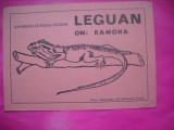 HOPCT 15151 LEGUAN RAMONA -BAVARIAN [ IGUANA ] - GERMANIA--CARTE POSTALA RADIO AMATOR / RADIOAMATORI CARICATURA -CIRCULATA