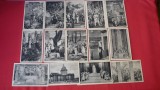 CARTE, CARTI POSTALA PANTHEON PARIS (LOT 14 BUC.), Franta, Necirculata, Printata
