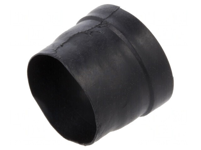 Fiting termocontractibil drept cu adeziv 11mm negru