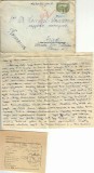 NI1066 Plic și scrisoare circulate Szolnok - Arad, 1923
