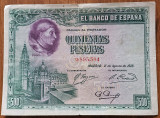 500 pesetas 1928, Spania