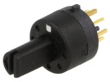 Comutator Rotativ 45&deg; 0.5A 24VDC 1 Secțiune