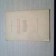 ARTA ITALIANA CONTEMPORANA - Expozitie de Pictura, Gravura - 1935, 39 p.+ XIX pl