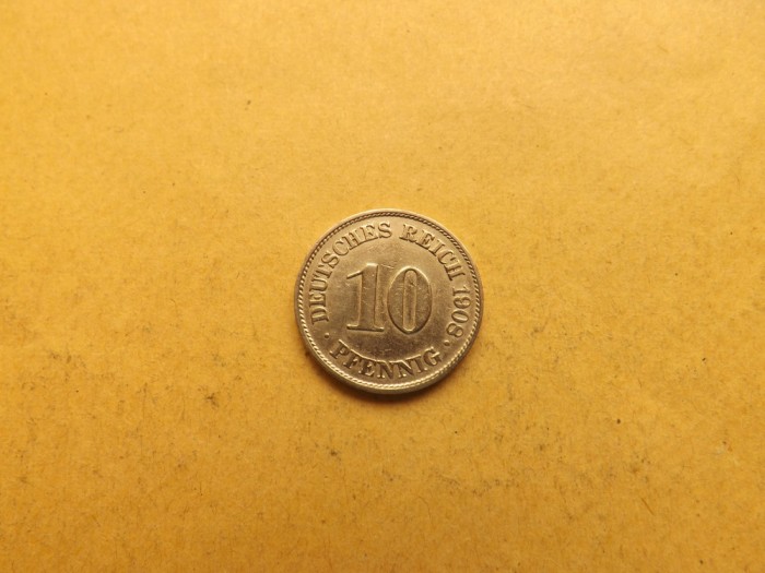 Germania 10 Pfennig 1908 A