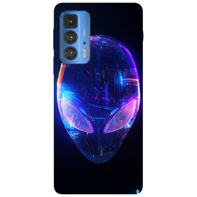 Husa compatibila cu Motorola G20 model Cyber Alien, Silicon, TPU, Viceversa foto