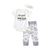 Costumas pentru fetite - Snuggle this Muggle (Marime Disponibila: 12-18 luni, Superbaby