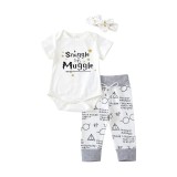 Costumas pentru fetite - Snuggle this Muggle (Marime Disponibila: 6-9 luni, Superbaby