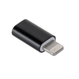 Adaptor micro USB - lightning negru M-LIFE
