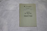 Lista de preturi a marcilor postale romanesti si straine - 1980